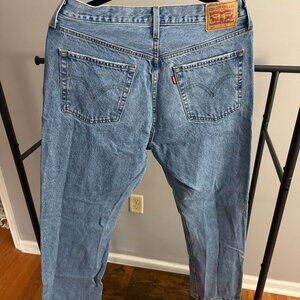 Levi's 501 Straight Leg Jeans - 31 W , 30 L